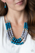 Cargar imagen en el visor de la galería, BEAD Your Own Drum - Blue Necklace Set