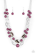 Cargar imagen en el visor de la galería, Fluent In Affluence - Purple Necklace Set
