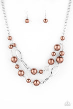 Carregar imagem no visualizador da galeria, High Roller Status - Brown Necklace Set