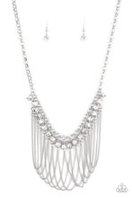Cargar imagen en el visor de la galería, Flaunt Your Fringe - White Necklace Set