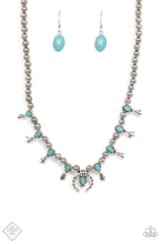 Cargar imagen en el visor de la galería, Luck Of The West - Blue Necklace Set
