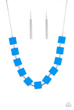 Cargar imagen en el visor de la galería, Hello, Material Girl - Blue Necklace Set