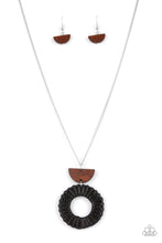 Cargar imagen en el visor de la galería, Homespun Stylist - Black Necklace Set