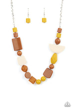 Cargar imagen en el visor de la galería, Tranquil Trendsetter - Yellow Necklace Set