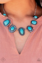 Cargar imagen en el visor de la galería, Albuquerque Artisan - Blue Necklace Set