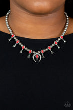 Cargar imagen en el visor de la galería, Luck Of The West - Red Necklace Set