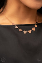 Cargar imagen en el visor de la galería, Dainty Desire - Copper Choker Necklace Set