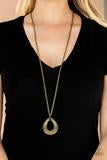 Cargar imagen en el visor de la galería, Glitz and Grind - Brass Necklace Set