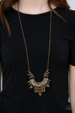 Cargar imagen en el visor de la galería, Leave It To LUXE - Brass Necklace Set