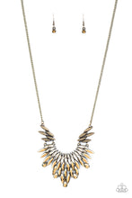 Cargar imagen en el visor de la galería, Leave It To LUXE - Brass Necklace Set
