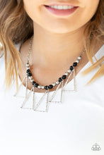 Cargar imagen en el visor de la galería, Terra Nouveau - Black Necklace Set