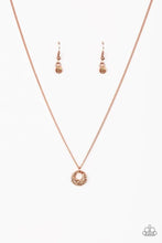 Cargar imagen en el visor de la galería, One Small Step for Glam - Copper Necklace Set
