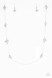 Champagne On The Rocks - White Necklace Set