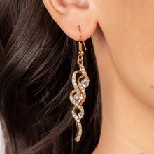 Carregar imagem no visualizador da galeria, Highly Flammable - Gold Earrings
