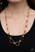 Cargar imagen en el visor de la galería, Metro Milestone - Copper Necklace Set
