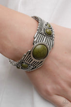 Load image into Gallery viewer, Mesquite Mesa - Green Cuff Bracelet
