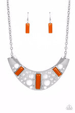 Cargar imagen en el visor de la galería, Real Zeal - Orange Necklace Set
