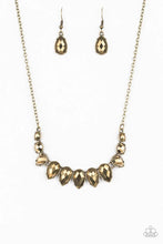 Cargar imagen en el visor de la galería, Street Regal - Brass Necklace Set

