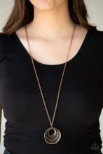 Load image into Gallery viewer, Breaking Pattern - Copper Necklace Set
