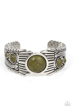 Load image into Gallery viewer, Mesquite Mesa - Green Cuff Bracelet
