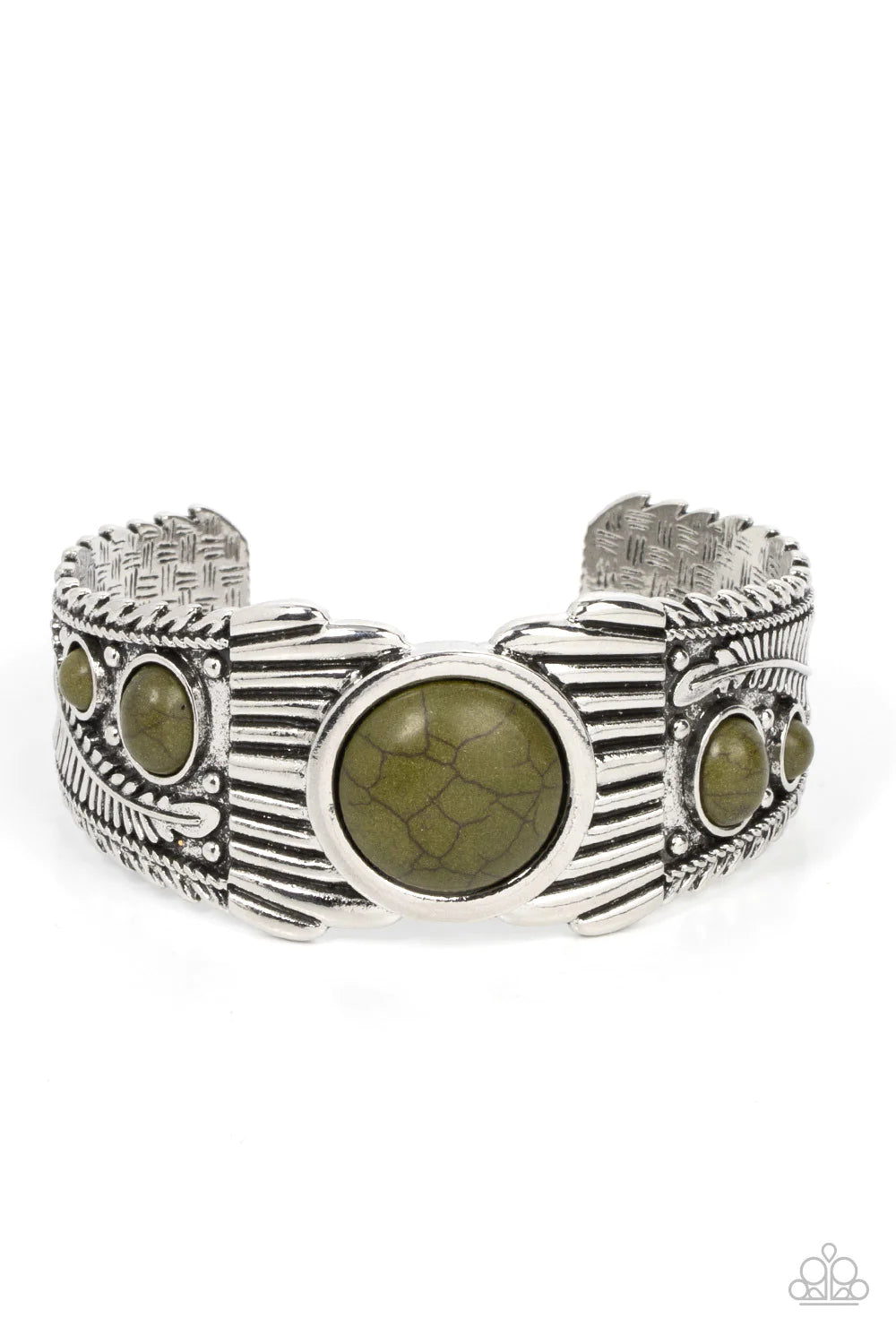 Mesquite Mesa - Green Cuff Bracelet