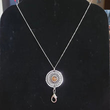 Load image into Gallery viewer, So Solar - Silver Lanyard Necklace Set
