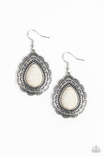 Load image into Gallery viewer, Mountain Mover - White Earrings
