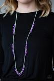 Carregar imagem no visualizador da galeria, Miami Mojito - Purple Necklace Set
