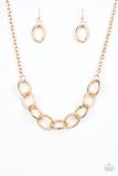 Cargar imagen en el visor de la galería, Boldly Bronx - Gold Necklace Set
