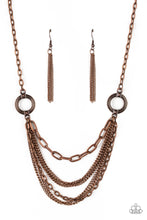 Cargar imagen en el visor de la galería, Chains Of Command - Copper Necklace Set
