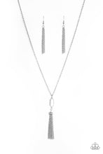 Cargar imagen en el visor de la galería, Tassel Tease - White Necklace Set

