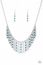 Cargar imagen en el visor de la galería, Harlem Hideaway - Blue Necklace Set
