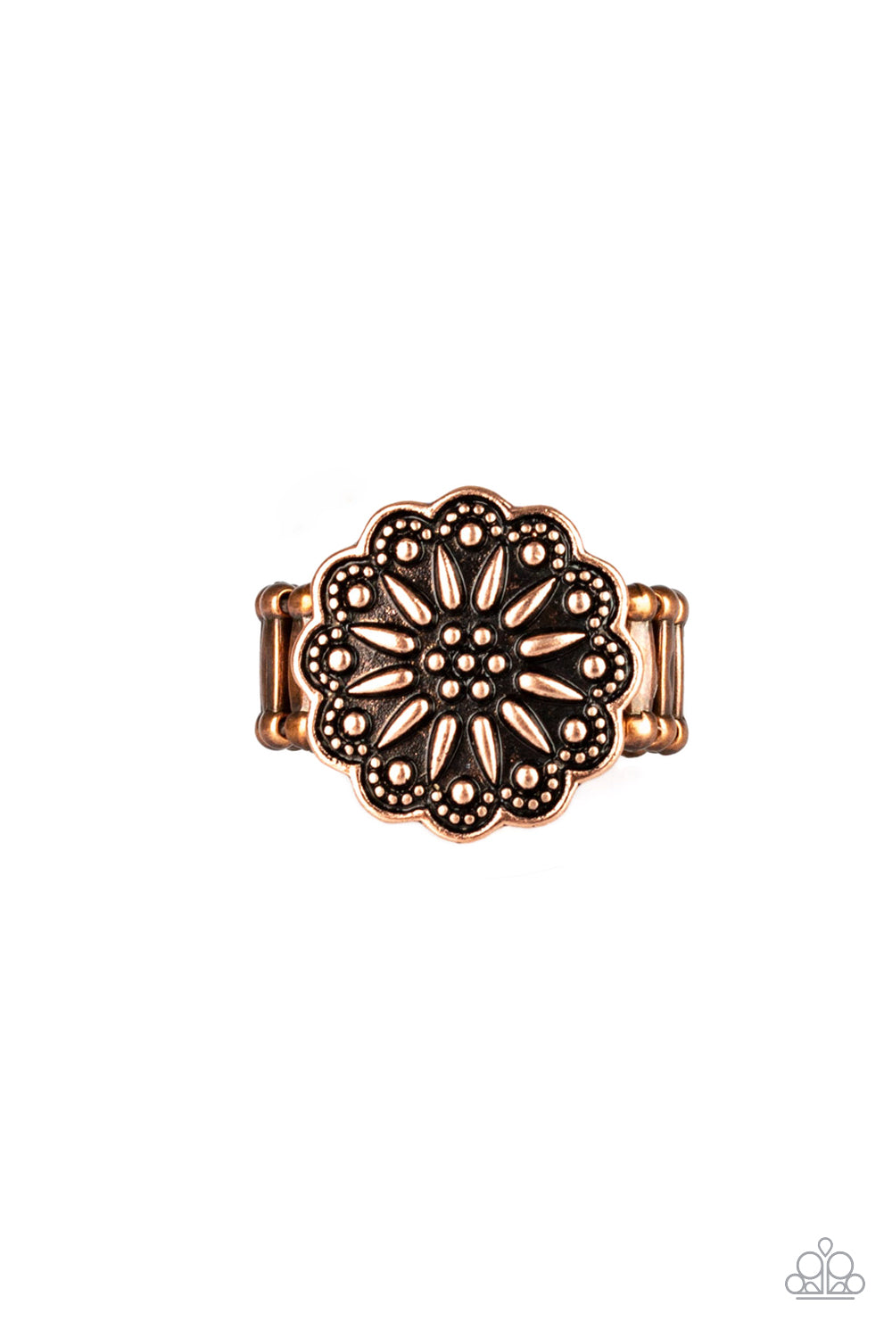 Desert Sunflower - Copper Ring