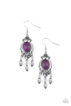 Cargar imagen en el visor de la galería, Enchantingly Environmentalist - Purple Earrings
