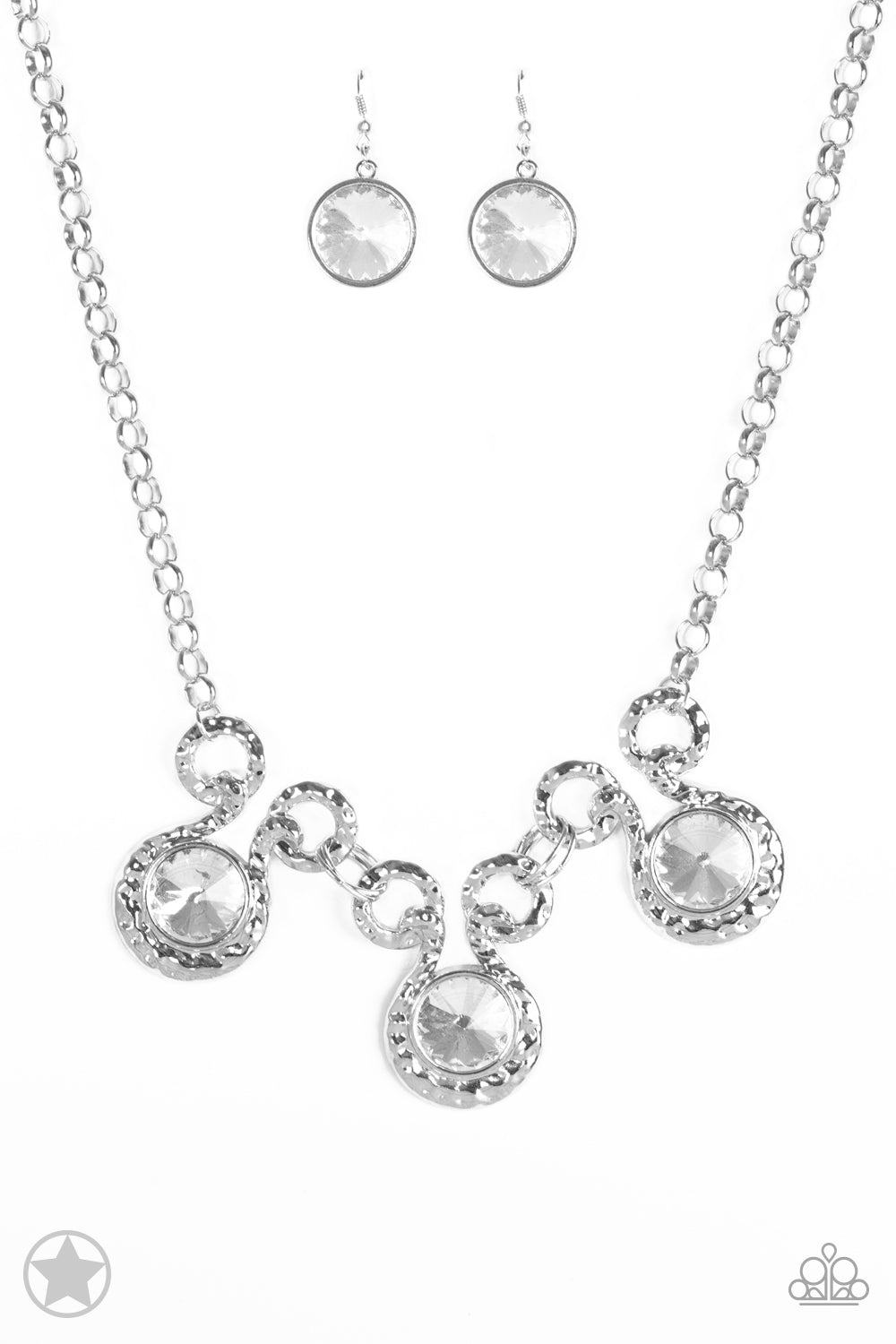 Hypnotized - Silver Necklace Set