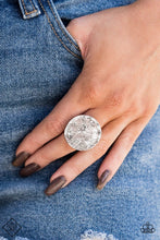 Load image into Gallery viewer, Lined Up - Silver Ring
