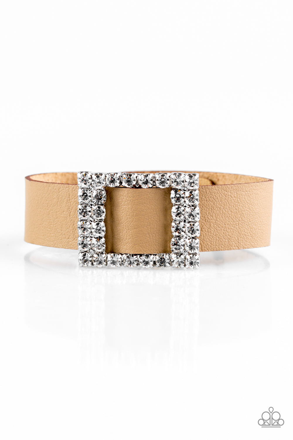 Diamond Diva - Brown Urban Bracelet