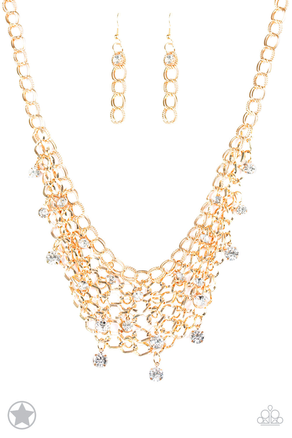 Fishing for Compliments - Gold Necklace Set