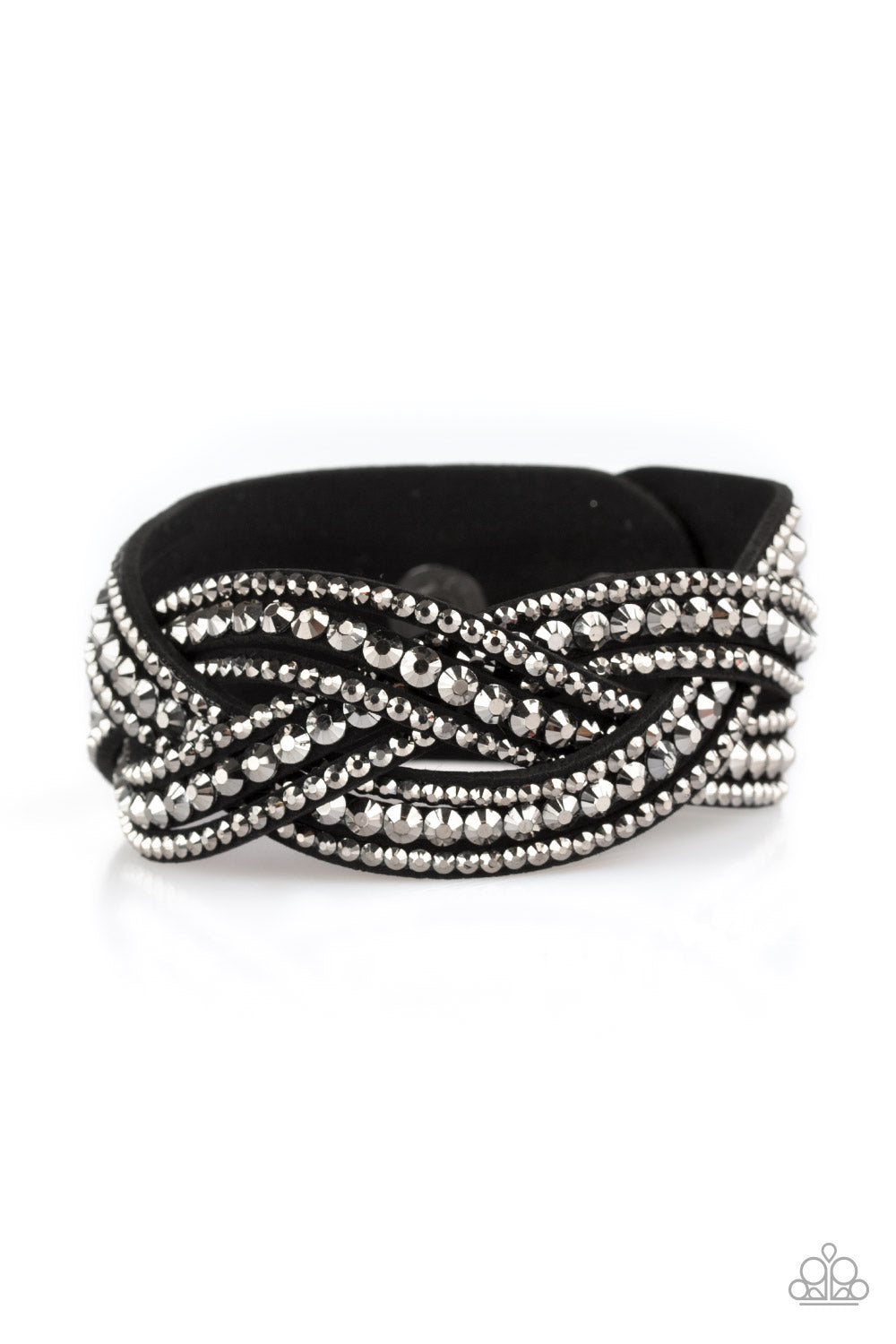 Bring On The Bling - Black Urban Bracelet