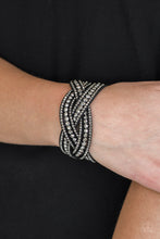 Load image into Gallery viewer, Bring On The Bling - Black Urban Bracelet
