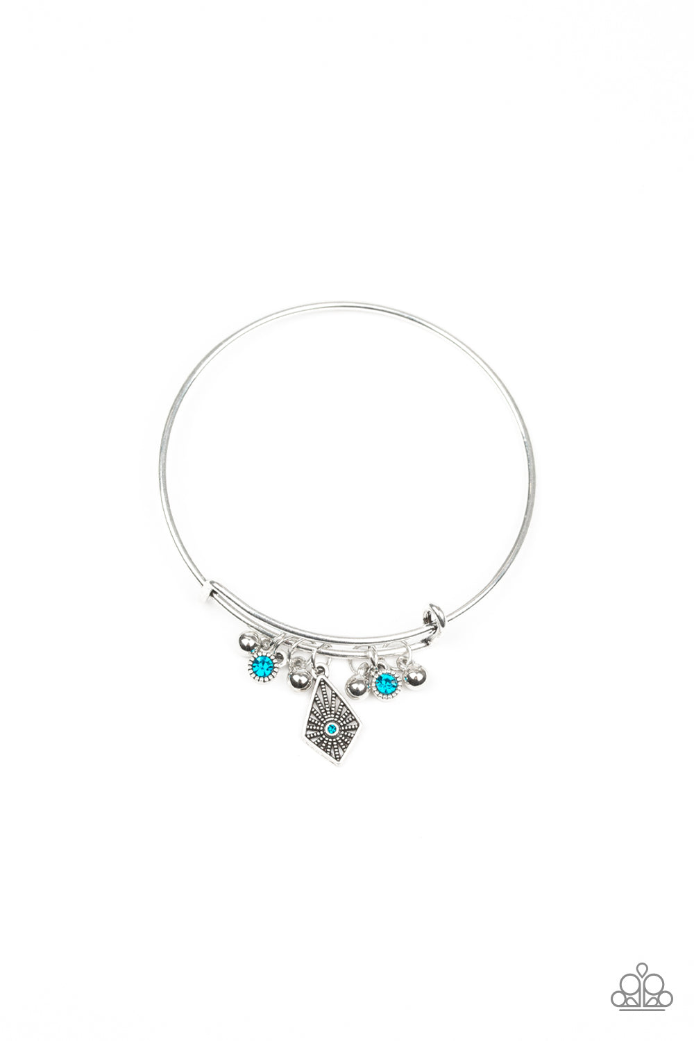 Treasure Charms - Blue Bracelet