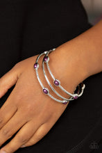 Charger l&#39;image dans la galerie, Bangle Belle - Purple Bracelet
