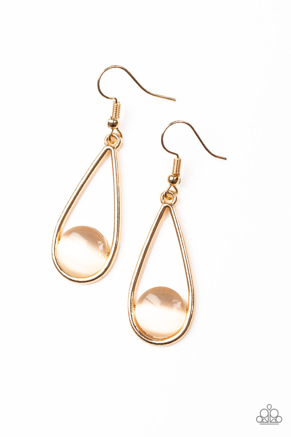 Over The Moon - Gold Earrings