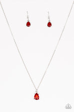 Load image into Gallery viewer, Classy Classicist - Red Necklace Set
