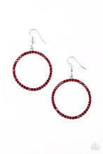 Load image into Gallery viewer, Stoppin Traffic - Red Earrings
