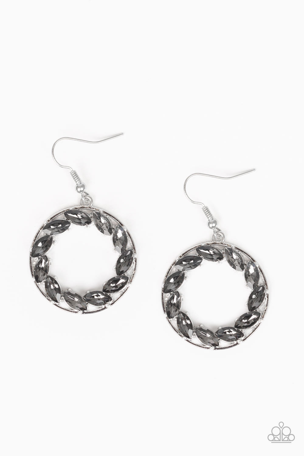 Global Glow - Silver Earrings