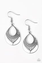 Load image into Gallery viewer, Totally Terrestrial - Silver Earrings

