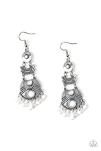 Load image into Gallery viewer, Tropic Tribe - White Earrings
