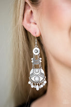 Load image into Gallery viewer, Tropic Tribe - White Earrings
