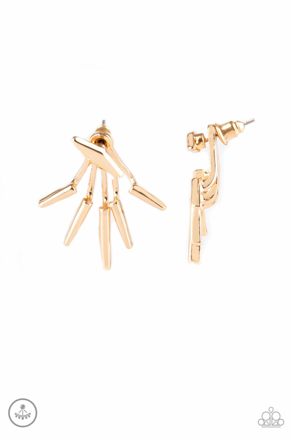 Extra Electric - Gold Earrings